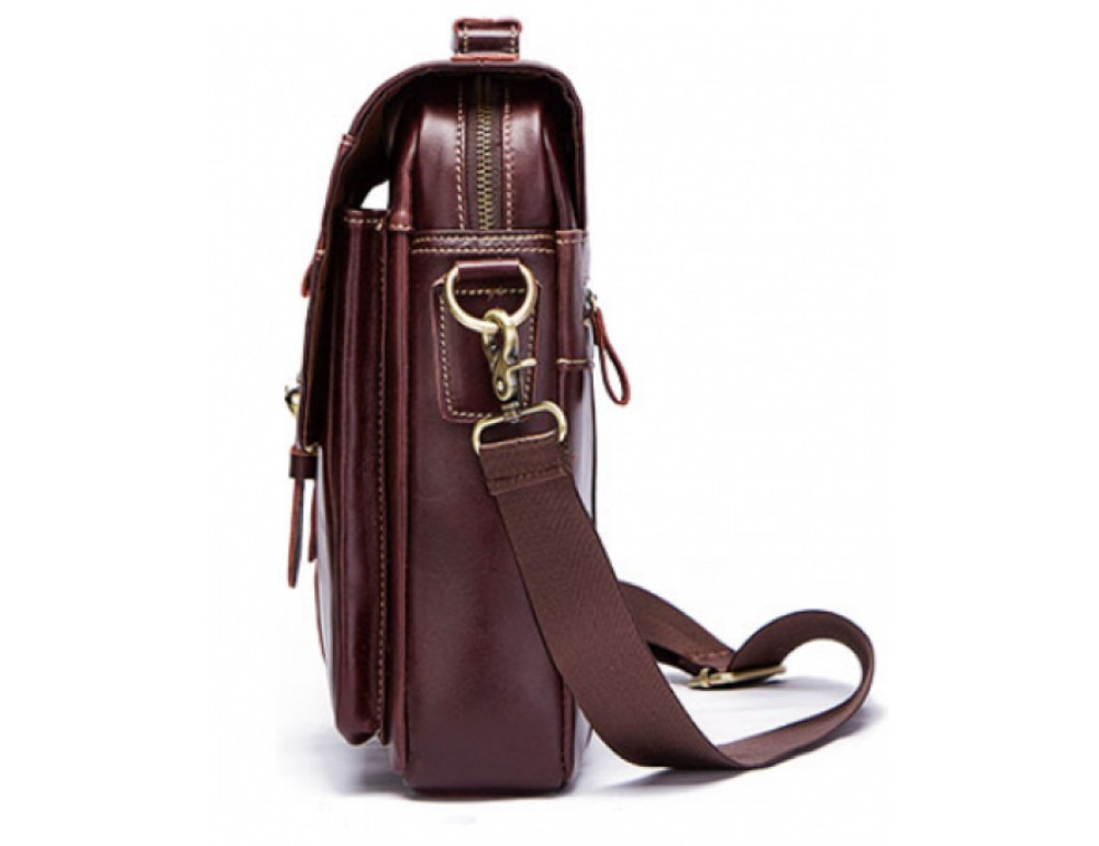 Чоловіча месенджер Tiding Bag M38-5029C коричневий - Фотографія № 3