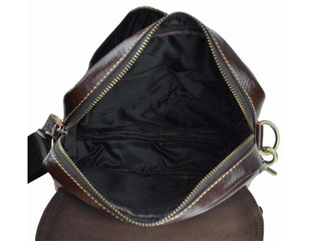 Чоловіча месенджер Tiding Bag M38-5029C коричневий - Фотографія № 5