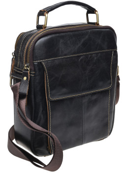 Чоловіча месенджер Tiding Bag M38-5029DB темно-коричневий