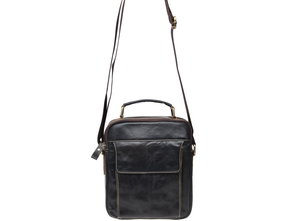 Чоловіча месенджер Tiding Bag M38-5029DB темно-коричневий - Фотографія № 2