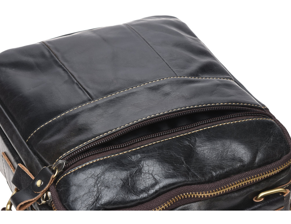Чоловіча месенджер Tiding Bag M38-5029DB темно-коричневий - Фотографія № 4