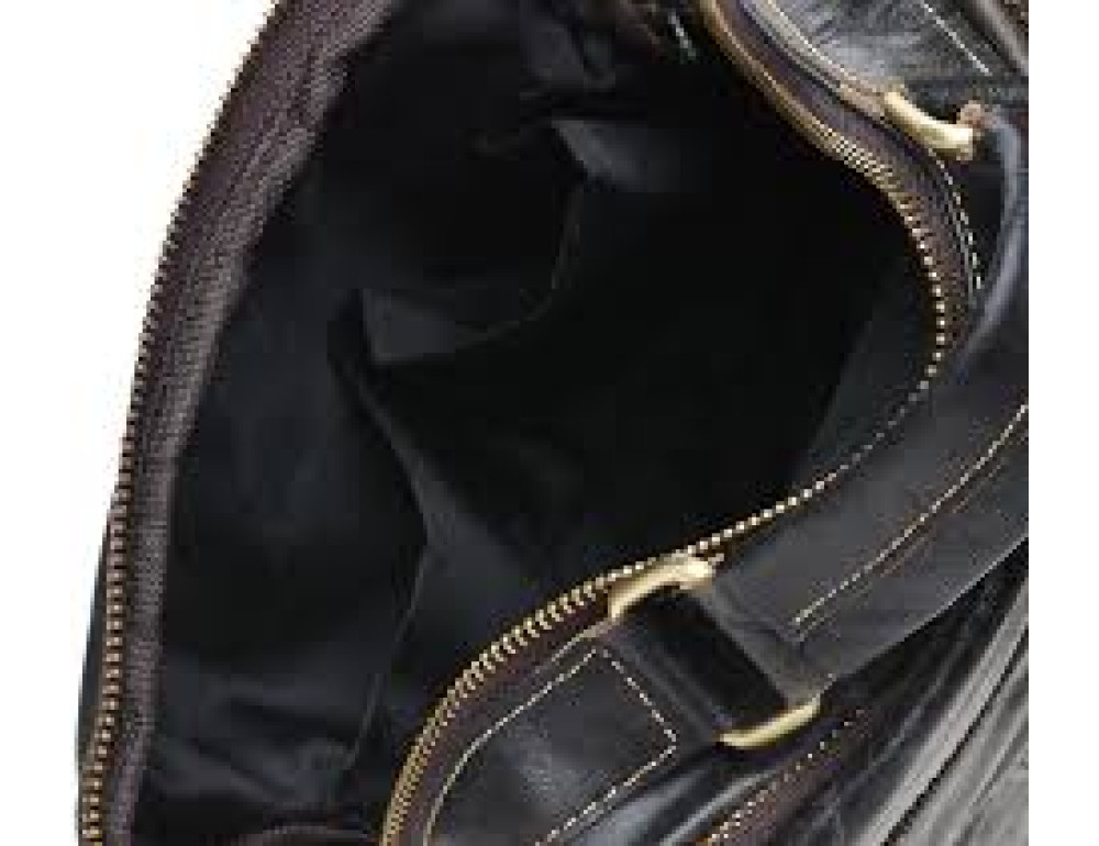 Чоловіча месенджер Tiding Bag M38-5029DB темно-коричневий - Фотографія № 7