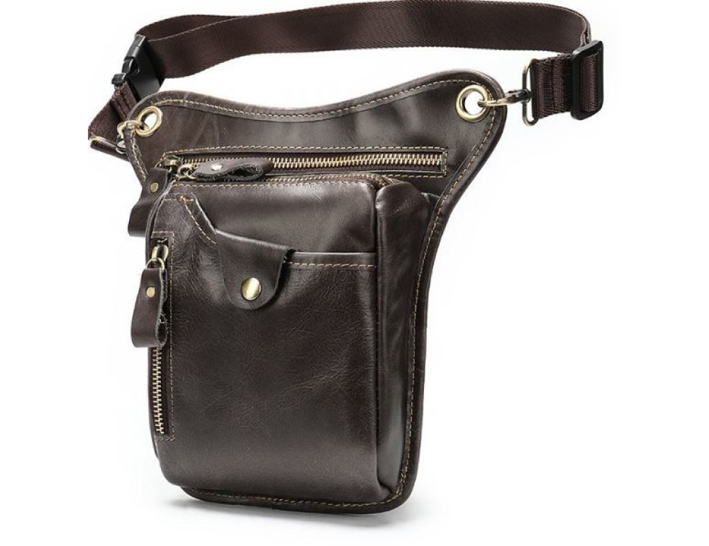 Шкіряна сумка з кріпленням на нозі Tiding Bag m38-9667C - Фотографія № 3