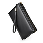 Мягкий кожаный клатч на руку Tiding Bag M7305A - Фото № 100