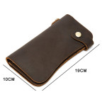 Тёмно-коричневый кожаный кошелёк Tiding Bag M8810B - Фото № 102 Тёмно-коричневый кожаный кошелёк Tiding Bag M8810B - Фото № 102