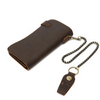 Тёмно-коричневый кожаный кошелёк Tiding Bag M8810B - Фото № 104 Тёмно-коричневый кожаный кошелёк Tiding Bag M8810B - Фото № 104