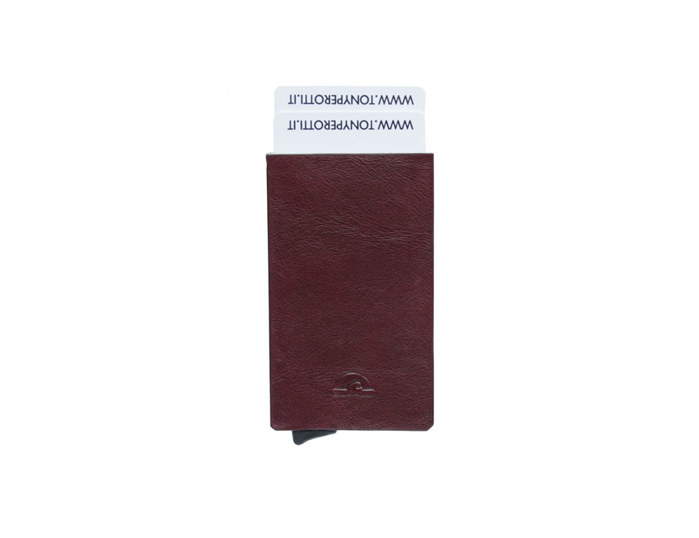 Кожаный картхолдер Tony Perotti Nevada 3771 bali c системой RFID - Фото № 2