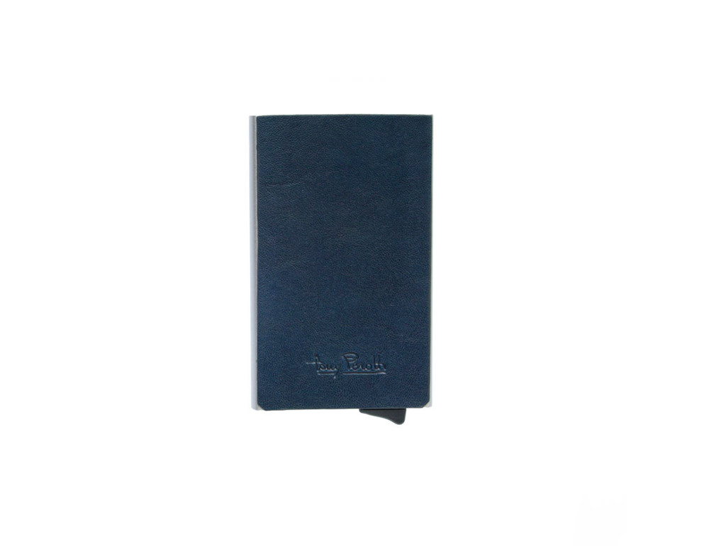 Кожаный картхолдер Tony Perotti Nevada 3771 navy c системой RFID - Фото № 1 Кожаный картхолдер Tony Perotti Nevada 3771 navy c системой RFID - Фото № 1