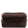 Маленька косметичка зі шкіри SMARTY Tuscany Leather TL141220 Dark Brown Маленька косметичка зі шкіри SMARTY Tuscany Leather TL141220 Dark Brown
