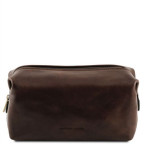 Маленька косметичка зі шкіри SMARTY Tuscany Leather TL141220 Dark Brown - Фотографія № 100