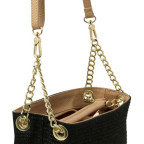 Маленька шкіряна сумочка через плече Tuscany Leather TL142208 Corall - Фотографія № 107