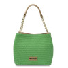Маленька шкіряна сумочка через плече Tuscany Leather TL142208 Green Маленька шкіряна сумочка через плече Tuscany Leather TL142208 Green