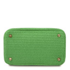 Маленька шкіряна сумочка через плече Tuscany Leather TL142208 Green - Фотографія № 103