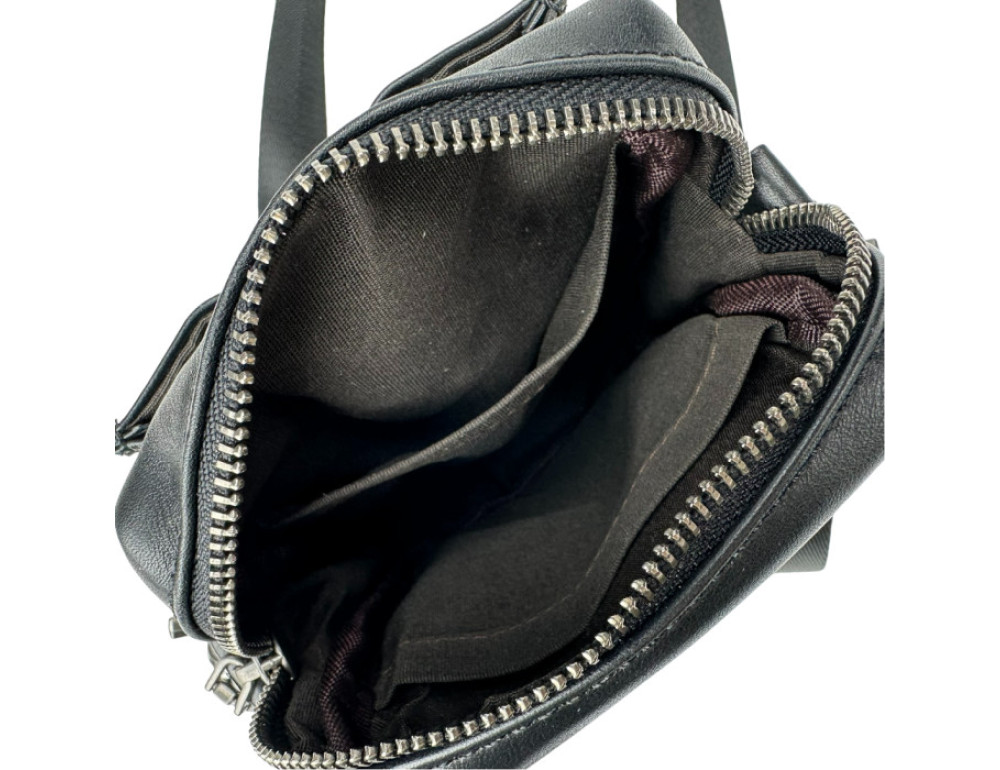 Маленькая сумочка мужская кожаная TDING BAG 1633A - Фото № 2
