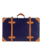 Маленький кожаный чемодан Ashwood VIN-18 Navy - Фото № 103