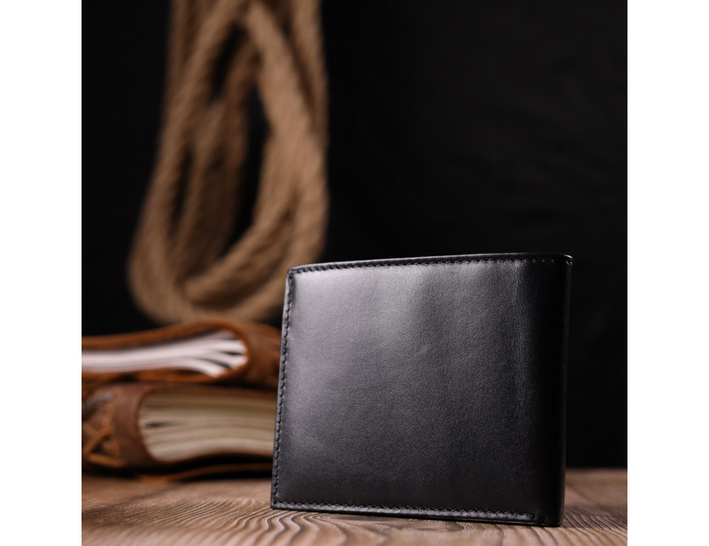 Маленький шкіряний гаманець KARYA 21052 - Фотографія № 7