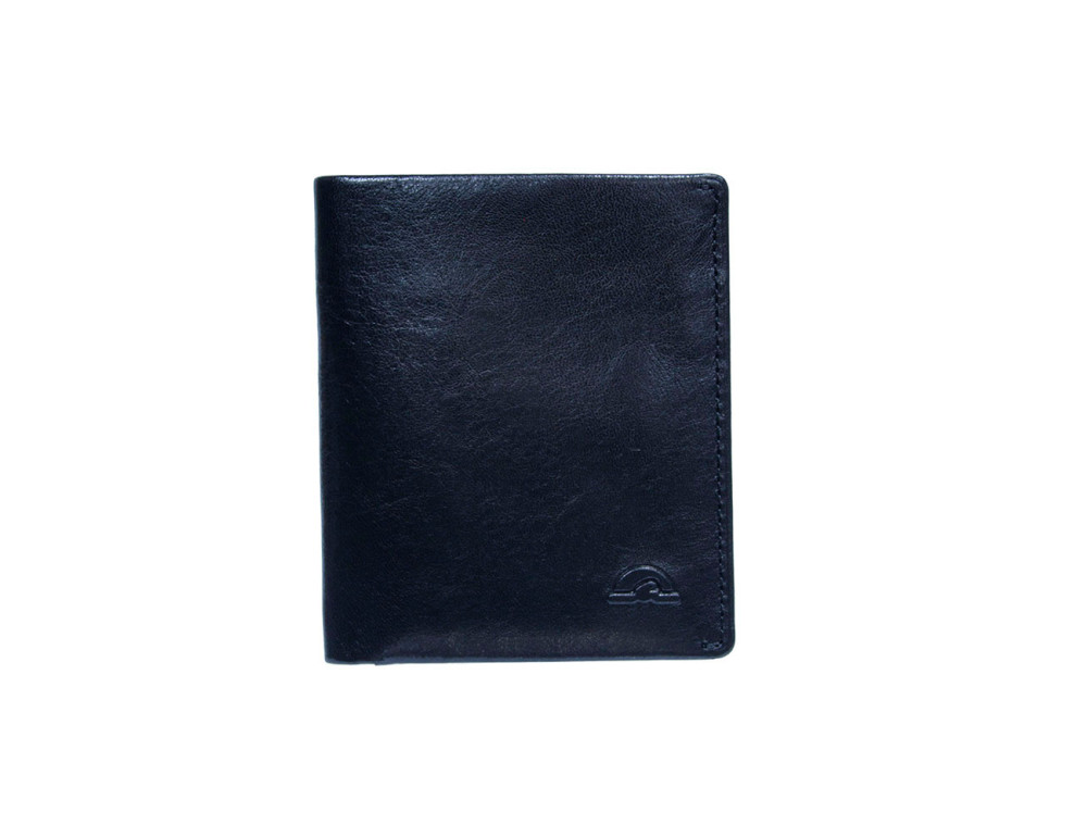 Маленький шкіряний гаманець коричневого кольору Tony Perotti Nevada 3504 nero - Фотографія № 2