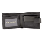 Чоловічий чорний шкіряний портмоне Marco Coverna MC 092-802 Black - Фотографія № 101 Чоловічий чорний шкіряний портмоне Marco Coverna MC 092-802 Black - Фотографія № 101