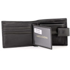 Чоловічий чорний шкіряний портмоне Marco Coverna MC 092-802 Black - Фотографія № 102 Чоловічий чорний шкіряний портмоне Marco Coverna MC 092-802 Black - Фотографія № 102