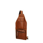 Шкіряна сумка-крос слінг HILL BURRY HB3338 Brown - Фотографія № 100