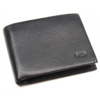 Чорний шкіряний затиск-портмоне MD Leather MD 555-10А - Фотографія № 100