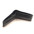 Чорний шкіряний затиск-портмоне MD Leather MD 555-10А - Фотографія № 103