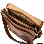Чоловічий шкіряний великий месенджер Tuscany Leather Messenger TL141255 (Мед) - Фотографія № 104