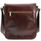 Чоловічий шкіряний месенджер із клапаном Tuscany Leather Messenger TL141255 (Темно-коричневий) - Фотографія № 101 Чоловічий шкіряний месенджер із клапаном Tuscany Leather Messenger TL141255 (Темно-коричневий) - Фотографія № 101