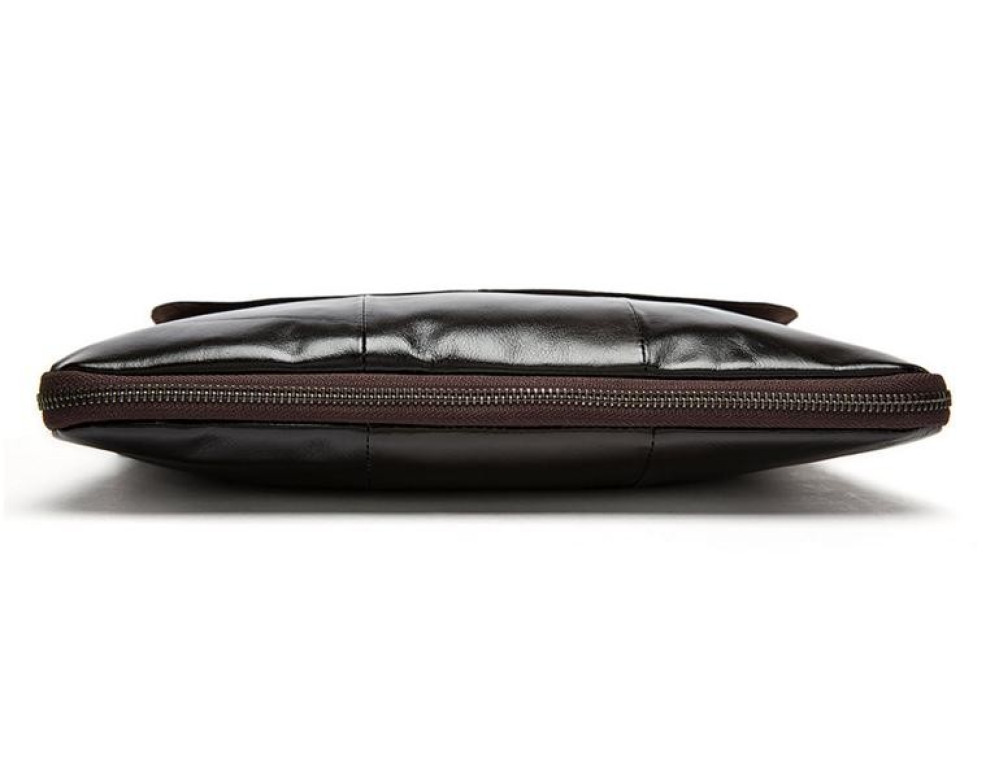 Чоловіча шкіряна сумка через плече Bexhill Bx8007 Coffe - Фотографія № 6