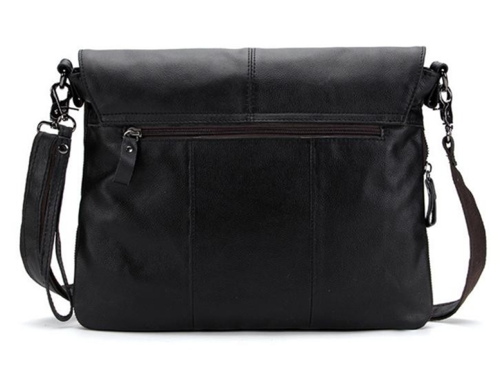 Чоловіча шкіряна сумка-месенджер Bexhill Bx8007 Black - Фотографія № 2