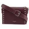 Жіноча прямокутна сумка David Jones 5822-1T d.bordeaux бордовий