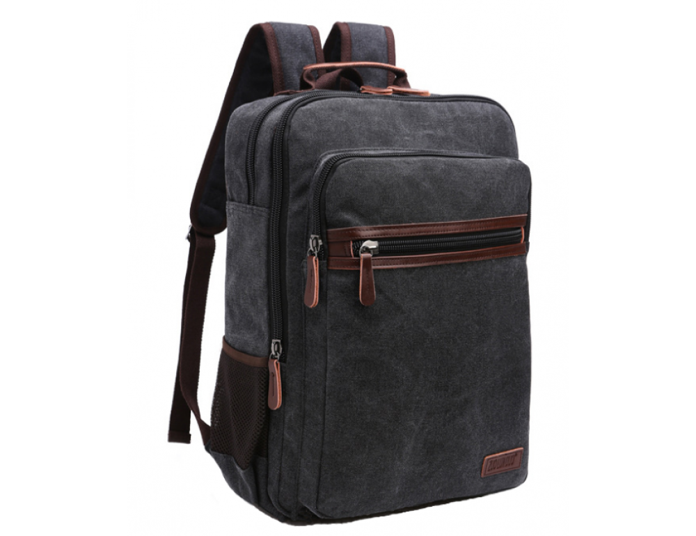 Чоловічий рюкзак Tiding Bag 8815A Чорний - Фотографія № 1