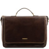 Чоловіча шкіряна сумка через плече PADOVA Tuscany Leather TL140891 Dark Brown Чоловіча шкіряна сумка через плече PADOVA Tuscany Leather TL140891 Dark Brown