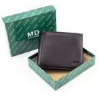 Чоловічий гаманець без клямки зі свинячої шкіри MD Leather 22-208B - Фотографія № 101