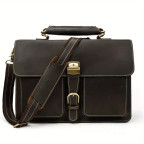 Чоловічий шкіряний портфель Bexhill Bx7164 DBrown - Фотографія № 100