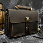 Чоловічий шкіряний портфель Bexhill Bx7164 DBrown - Фотографія № 102