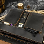 Чоловічий шкіряний портфель Bexhill Bx7164 DBrown - Фотографія № 110