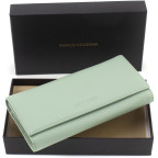 Гаманець з натуральної шкіри Marco Coverna W001 Light Green - Фотографія № 109 Гаманець з натуральної шкіри Marco Coverna W001 Light Green - Фотографія № 109