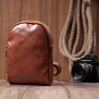 Невелика жіноча сумка через плече на два відділення з екошкіри Vintage 22783 - Фотографія № 108