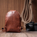 Невелика жіноча сумка через плече на два відділення з екошкіри Vintage 22783 - Фотографія № 109