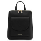 Невелика жіноча сумка-рюкзак Tuscany Leather TL142092 Black - Фотографія № 100