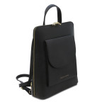Невелика жіноча сумка-рюкзак Tuscany Leather TL142092 Black - Фотографія № 102