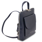 Невелика сумка-рюкзак жіноча Tuscany Leather TL142092 Blu scuro - Фотографія № 102