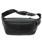 Чорна шкіряна сумка на пояс Tiding Bag NZC9066A - Фотографія № 100 Чорна шкіряна сумка на пояс Tiding Bag NZC9066A - Фотографія № 100