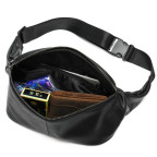 Чорна шкіряна сумка на пояс Tiding Bag NZC9066A - Фотографія № 102 Чорна шкіряна сумка на пояс Tiding Bag NZC9066A - Фотографія № 102