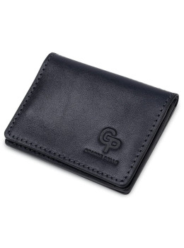 Обложка для автодокументов ID карты синего цвета Grande Pelle 221670