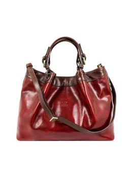 Обёмная женская сумка красного цвета Time Resistance 5237801