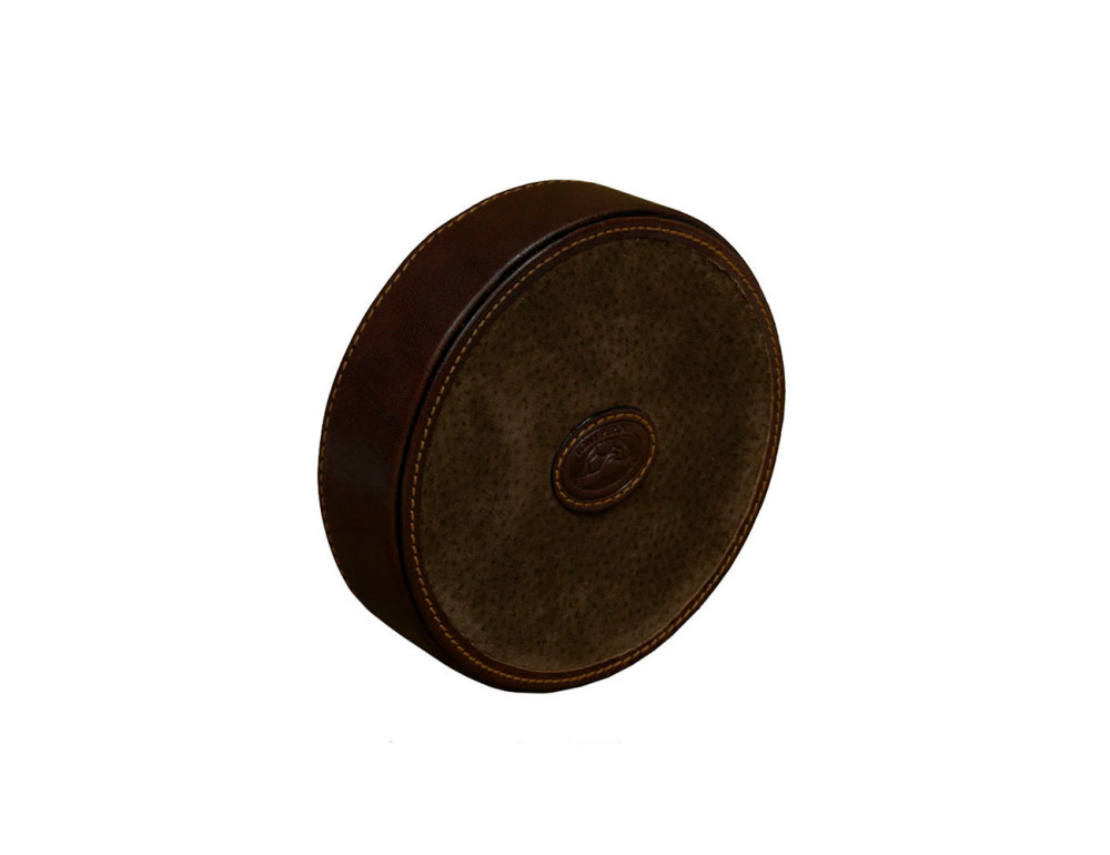 Пепельница кожаная Tony Perotti Scrittoio 1327 moro - Фото № 3