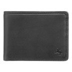 Чорний шкіряний портмоне Visconti PLR72 BK / ST / BL Segesta c RFID - Фотографія № 100