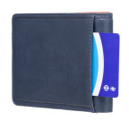 Синій шкіряний портмоне Visconti PLR72 ST / BL / OR Segesta c RFID - Фотографія № 103